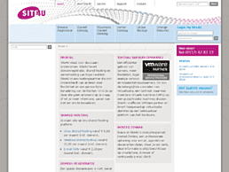 Screenshot van website Site4U