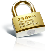 256-bit SSL slot