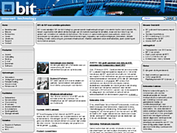 Screenshot van website BIT-2A