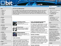 Screenshot van website BIT-2BCD