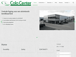 Screenshot van website ColoCenter