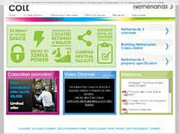 Screenshot van website Colt Netherlands 3