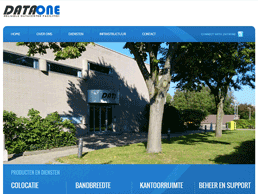 Screenshot van website DataOne