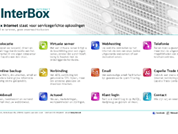 Screenshot van website InterBox Internet