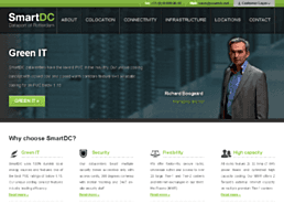 Screenshot van website Smartdc Heerlen