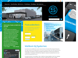 Screenshot van website Systemec DC19
