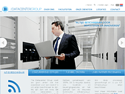 Screenshot van website TDCG Delft