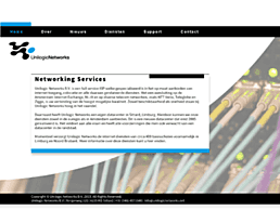 Screenshot van website Unilogic Networks