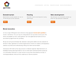 Screenshot van website Go-Trex