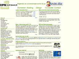 Screenshot van website InterIP