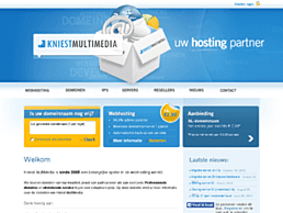 Screenshot van website Kniest MultiMedia
