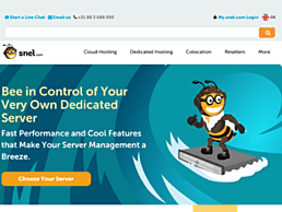 Screenshot van website Snel.com