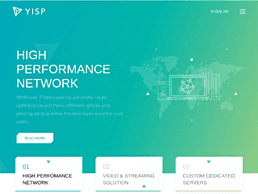 Screenshot van website Yisp.nl